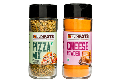 Pizza Mix, Cheese Powder | Pack of 2 bottles