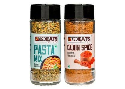 Pasta Mix,Cajun Spice | Pack of 2 bottles