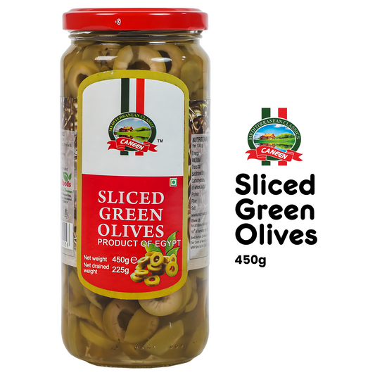 Sliced Green Olives