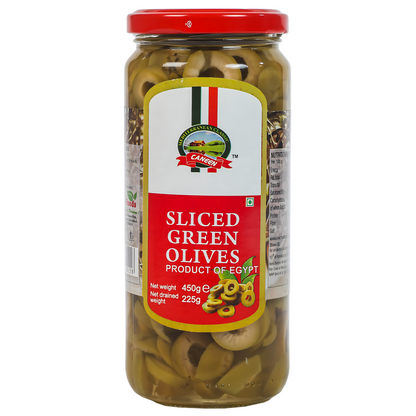 Sliced Green Olives