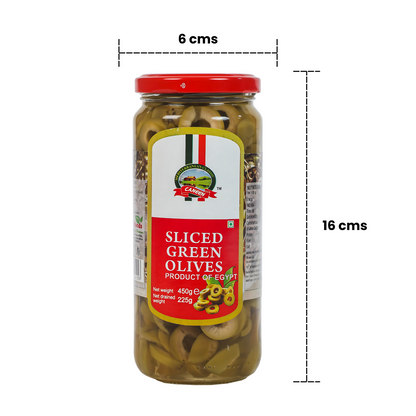 Sliced Green Olives