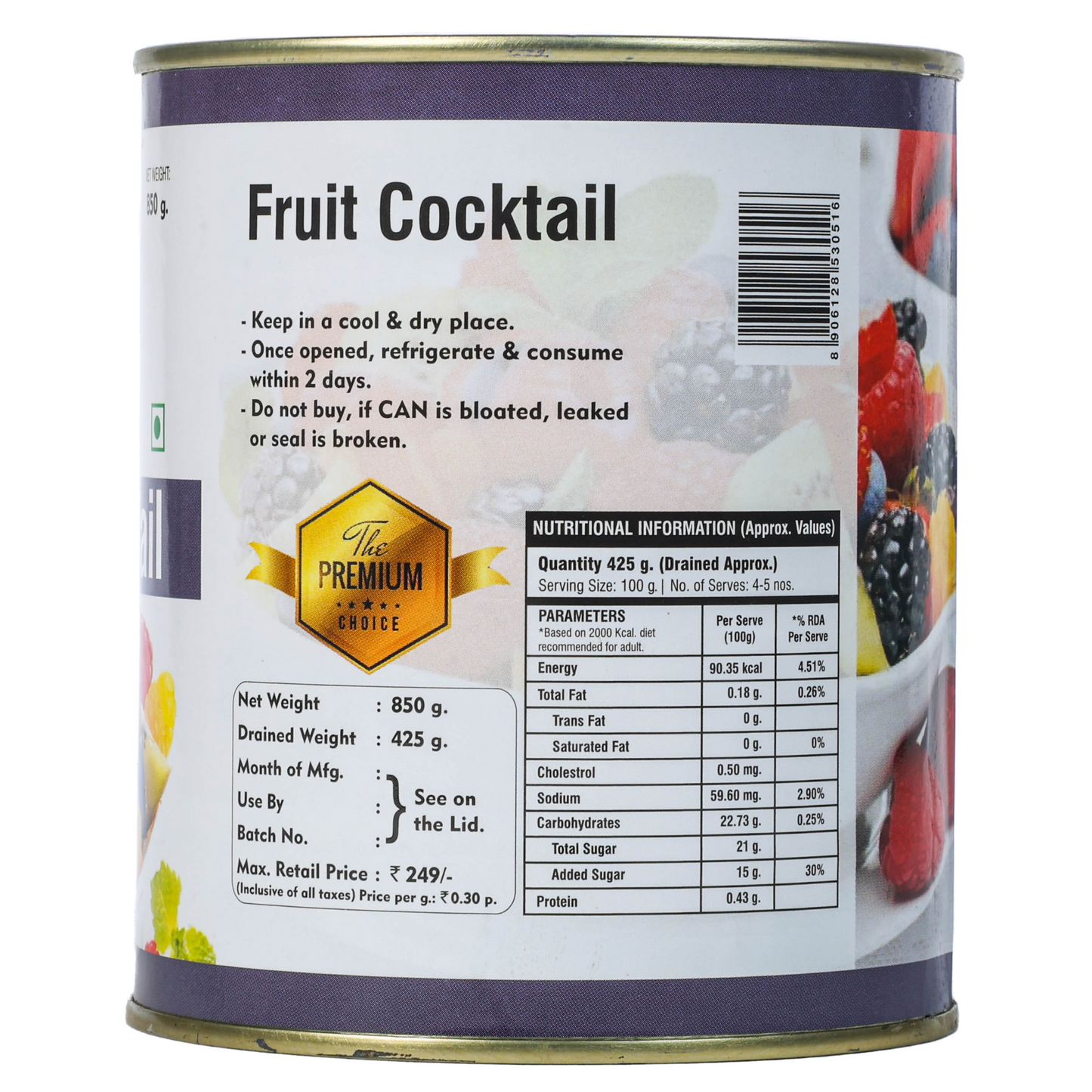 Fruit cocktail