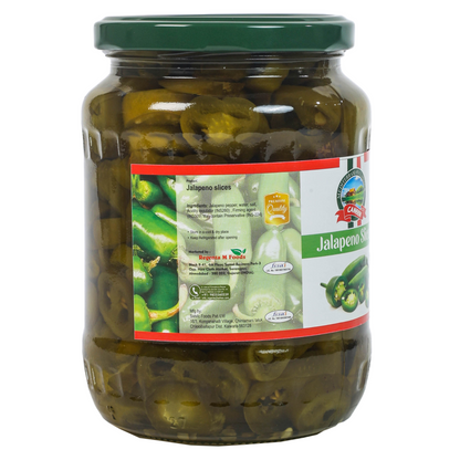 Green Jalapeno Slices