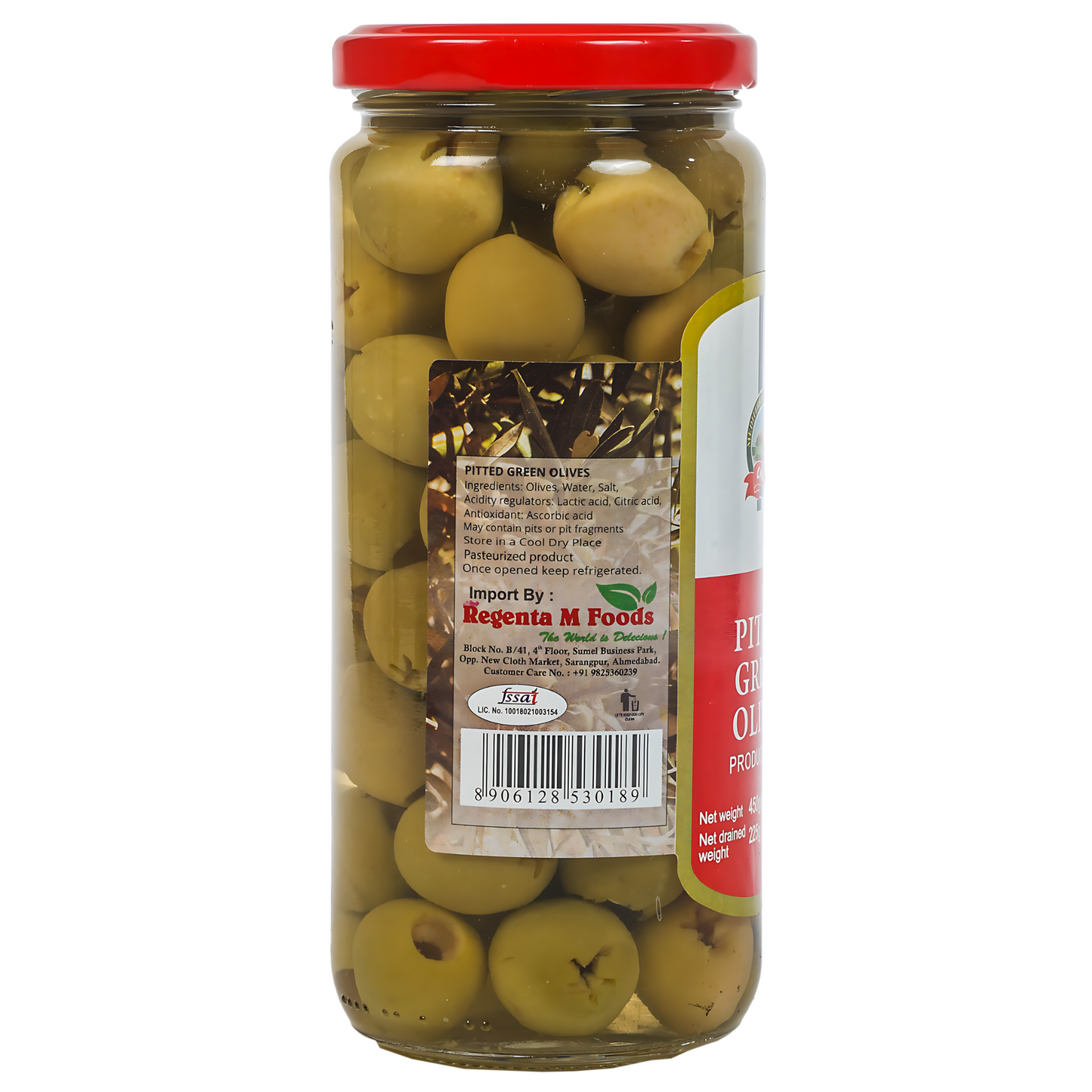 Pitted Green Olives