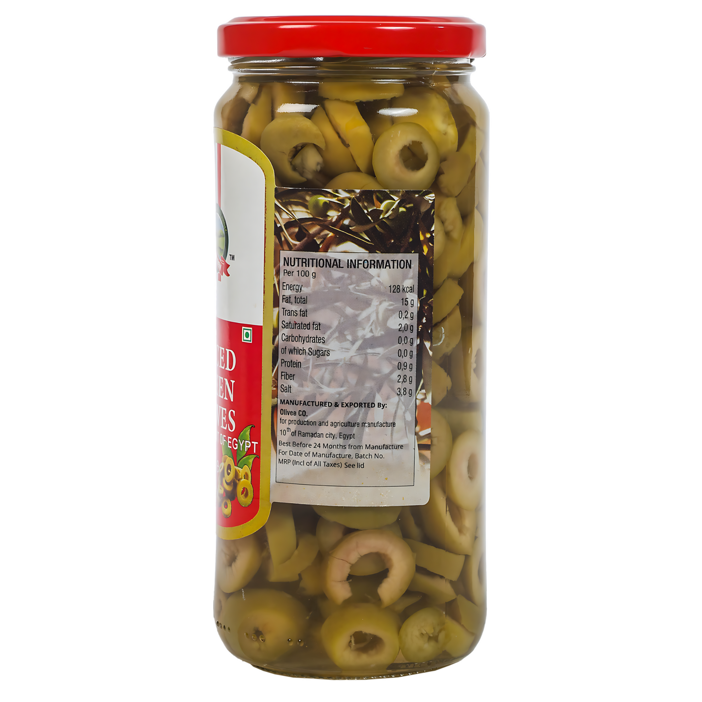 Sliced Green Olives