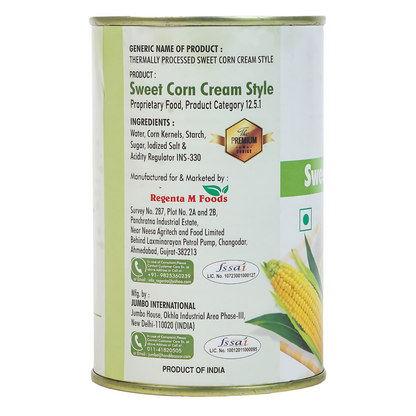 Sweet Corn Cream Style