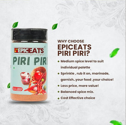 Epic Eats Piri Piri branding and logo