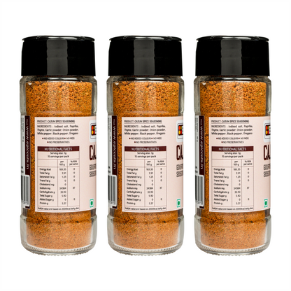 Cajun Spice seasoning | Pack of 3 bottles